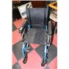 Image 1 : BREEZY LITEWEIGHT FOLDING WHEEL CHAIR 17"