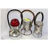 Image 1 : 3 VINTAGE BATTERY LANTERNS