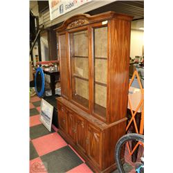 CHINA CABINET 50"X16"X75"H