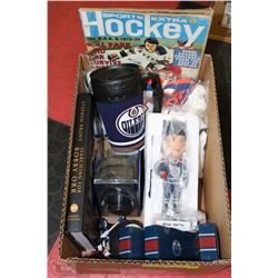 BOX W/VINTAGE 1973 SPORTS EXTRA HOCKEY