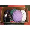 Image 1 : BOX FULL OF NEW YARN
