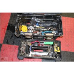HEAVY DUTY STANLEY TOOL BOX FULL OF