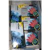 Image 1 : STORAGE TOTE WITH 5 BOXES OF NOMA LED XMAS LIGHTS