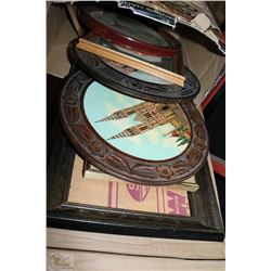 BOX WITH NEEDLEWORK PICTURES