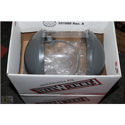 2 NEW FIBERMETAL FULL FACE GRINDING SHIELDS