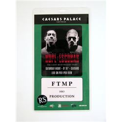 Southpaw Boxing Pass Movie Props