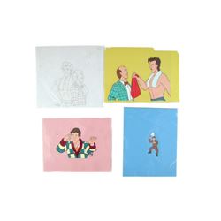 Ghostbusters TV Show (1986) Animation Cels Movie Props