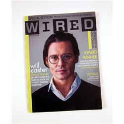 Transcendence 'Wired' magazine Will Caster (Johnny Depp) Movie Props