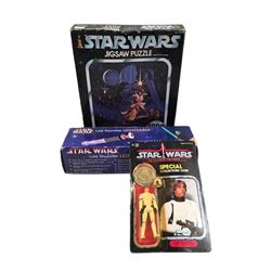 Star Wars The Power of the Force Collectors Coin/ Luke Skywalker 'Kenner' figurine