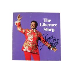 Liberace Autographed Story Booklet Movie Collectibles