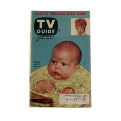 TV Guide Lucille Ball and Her $50,000,000 Baby #1 Issue