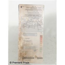 Resident Evil Afterlife Alice (Milla Jovovich) Map Movie Props
