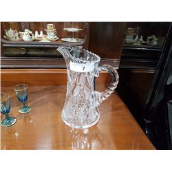 PINWHEEL CRYSTAL PITCHER