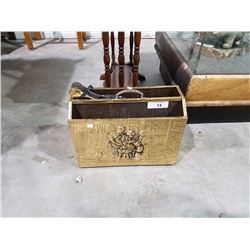 BRASS BELLOWS AND FIRE BOX