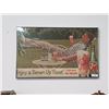 Image 1 : FRAMED VINTAGE ORIGINAL 7-UP AD