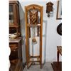Image 1 : CUSTOM MADE GRANDFATHER CLOCK COMPLETELY MADE OF WOOD inc. GEARS