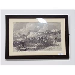 FRAMED CIVIL WAR PRINT