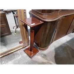 MAHOGANY PLANT STAND