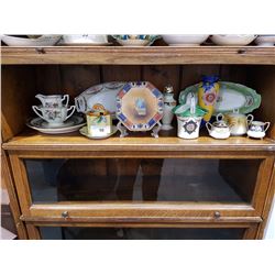 SHELF OF COLLECTABLE NORITAKE & NIPPON CHINA