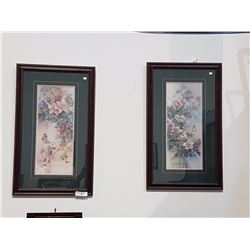 PAIR SIGNED LIMITED EDTION LENA LIU PRINTS