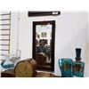 Image 1 : WOOD FRAMED BEVELLED MIRROR