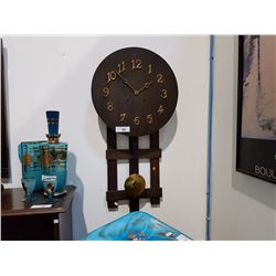 ARTS & CRAFTS WALL CLOCK