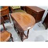 Image 1 : CARVED GATELEG OCCASIONAL TABLE