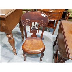 CLAWFOOT CHILDS CHAIR C. 1910
