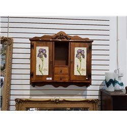 WALL CUPBOARD W/ TILE DETAIL