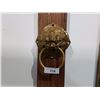 Image 1 : ASIAN BRASS DOORKNOCKER