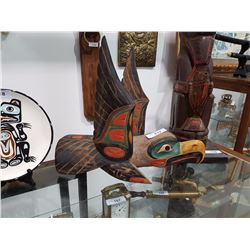 CARVED NATIVE BIRD
