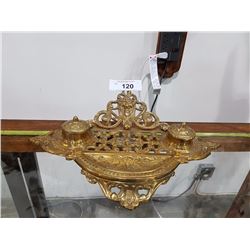 BRASS INKWELL