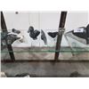 Image 1 : 3 PIECES OF SIGNED ESKIMO CARVED SOAPSTONE