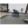 Image 1 : SIGNED ESKIMO CARVED SOAPSTONE FIGURE