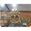 Image 1 : BRASS LION'S HEAD DOORKNOCKER