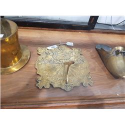 RARE BRASS SUNDIAL
