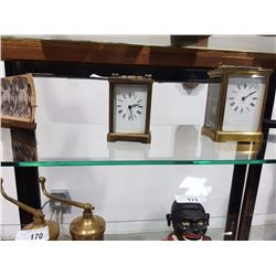 BRASS COACH CLOCK