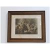 Image 1 : FRAMED H. ZATZKA PRINT TITLED THE ECHO