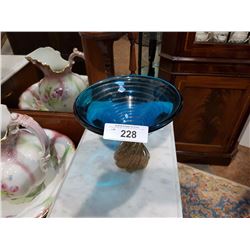 MURANO ART GLASS COMPOTE