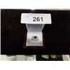 Image 1 : MENS 1.86 CARAT BLACK DIAMOND RING APPRAISED $1700