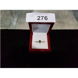 2.02 CARAT GREEN SAPPHIRE RING APPRAISED $900