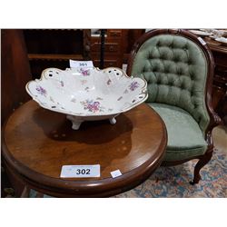 REICHENBACH GERMANY PORCELAIN FOOTED BOWL