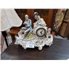 Image 1 : WALT PORCELAIN FIGURAL MANTLE CLOCK