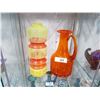 Image 1 : 2 ART GLASS VASES