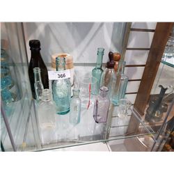 COLLECTION OF VINTAGE BOTTLES AND WAYNE GRETZKY THERMOS