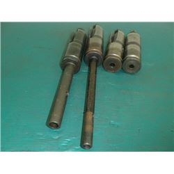 Sundstrand Omnitool Morse Taper Holders (3) #1, (1) #2MT