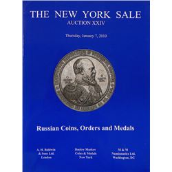 New York Sales Featuring Russian Coins