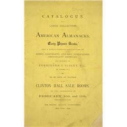 A Strobridge Rarity: The 1876 Ilsley Sale