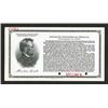 Image 1 : Lincoln's Gettysburg Address With Portrait Specimen on Card by ABNC.