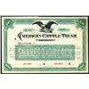 Image 1 : American Cattle Trust, 18xx (ca. 1880-90) Specimen Stock Certificate